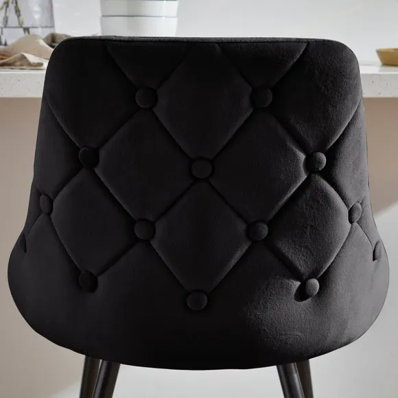Ariana Bar Stool, Velvet 3