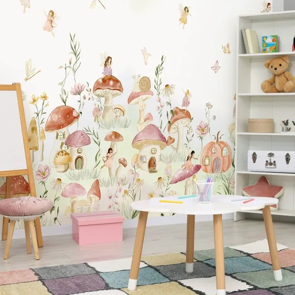 Fairy Garden Wall Mural 1