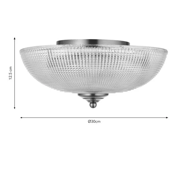 Amesbury 2 Light Flush Ceiling Light 6