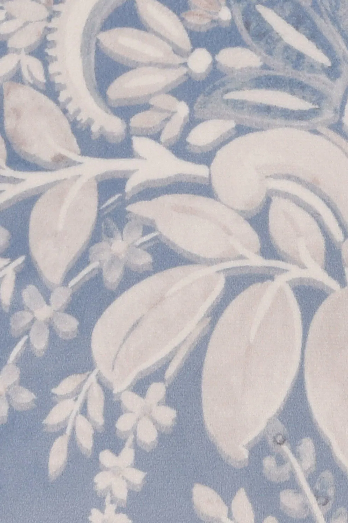 Appletree 'Alexia' Velvet Filled Cushion in Blue 5