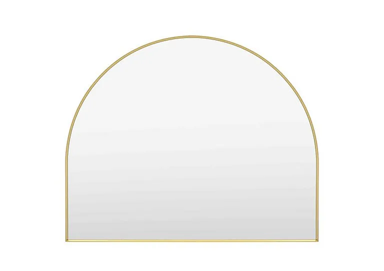 Heston Overmantle Arched Mirror - Gold