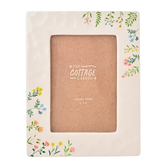The Cottage Garden Floral Photo Frame