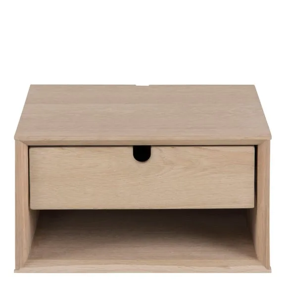 Furniture To Go Century 1 Drawer Wall Mounted Bedside Table 3