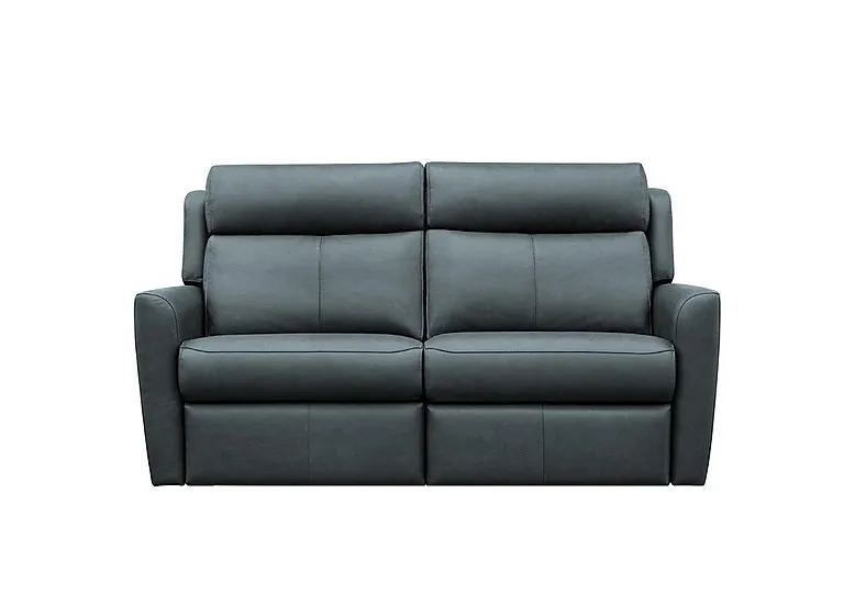 Wren 2 Cushion 3 Seater Leather Sofa - No Recliner