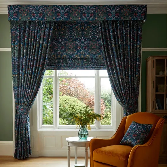 William Morris At Home Blackthorn Velvet Made to Order Cushion Cover 4