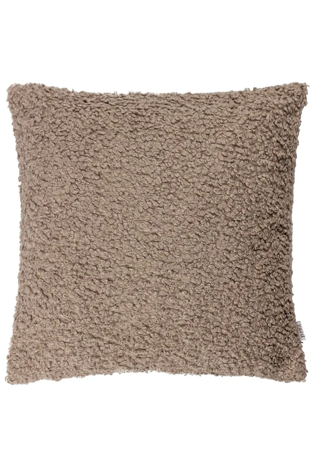 Yard Cabu Chunky Boucle Cushion in Taupe 2