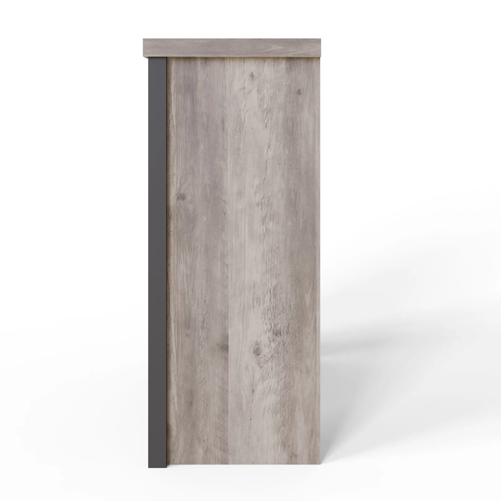 GFW Boston 4 Drawer Chest of Drawers in Grey 6