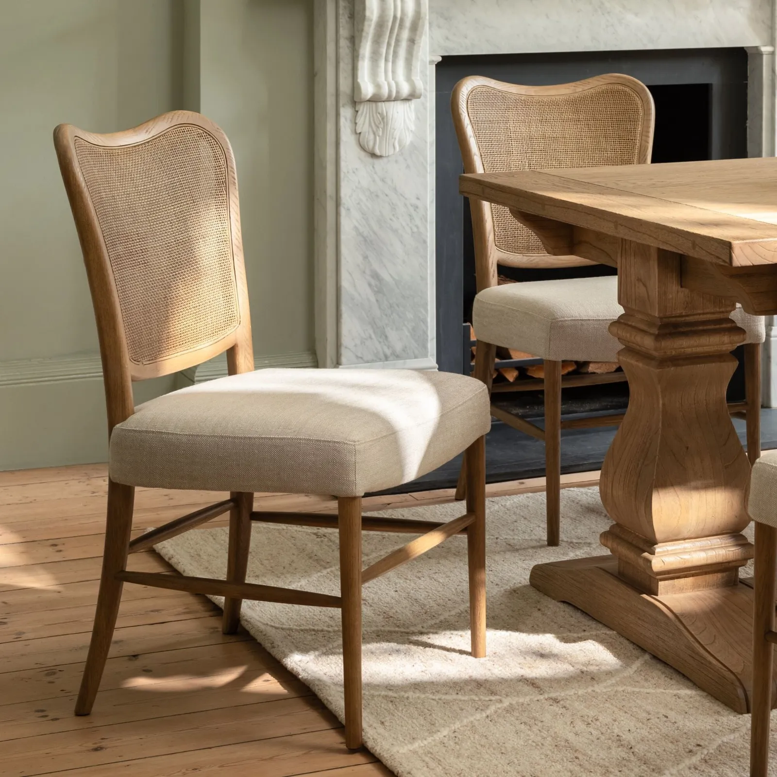 Hepworth Dining Chair, Neutral Wood | Barker & Stonehouse 3