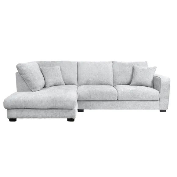 Carson Deep Sit Chunky Chenille Corner Sofa 2