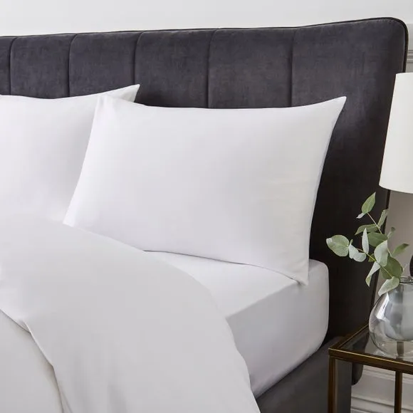 Hotel 400 Thread Count 100% Cotton Sateen Pillowcase Pair 2