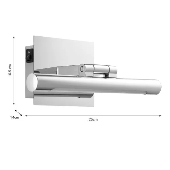 Argente Adjustable LED Picture Wall Light 6