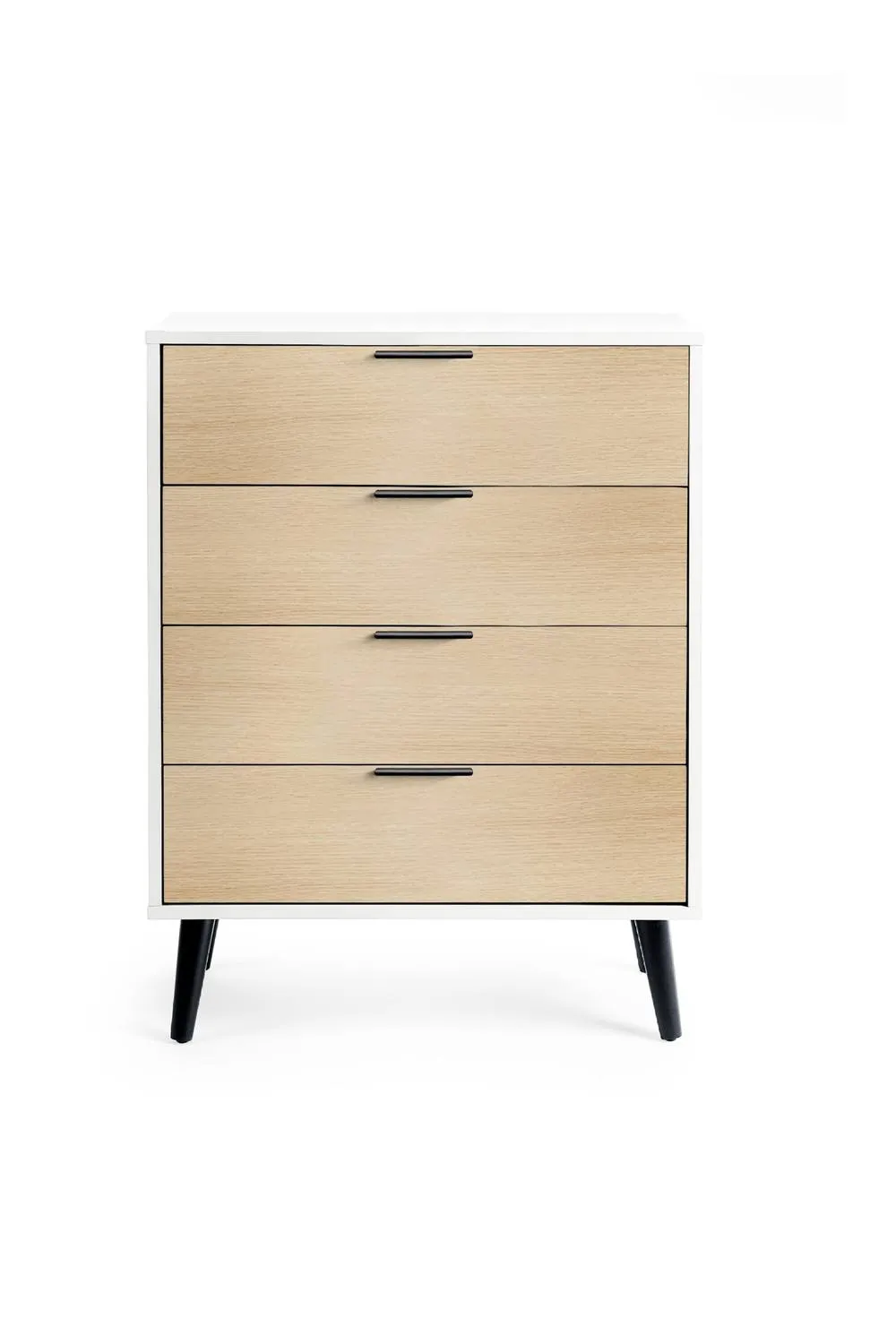 Julian Bowen Alba 4 Drawer Chest in White 5