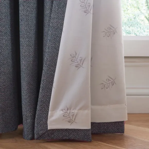 Churchgate Swithland Herringbone Eyelet Curtains (Blackout Available) 6