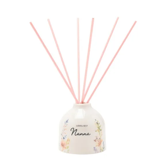 The Cottage Garden Ceramic Reed Diffuser Nanna, Multi 3