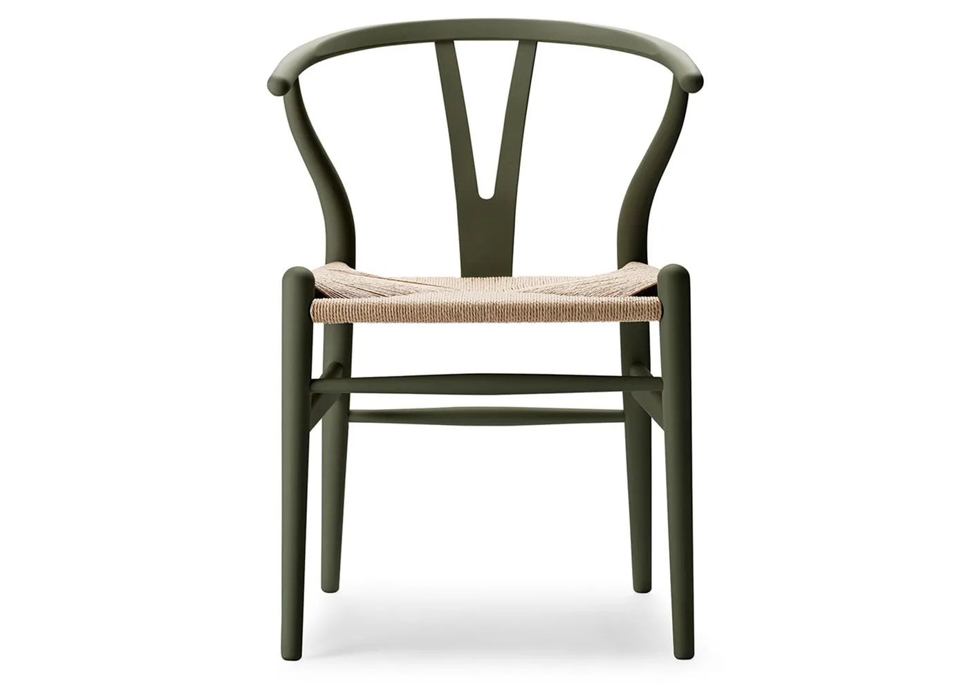 Carl Hansen & Son Wishbone Chair CH24 IC soft Seaweed Beech