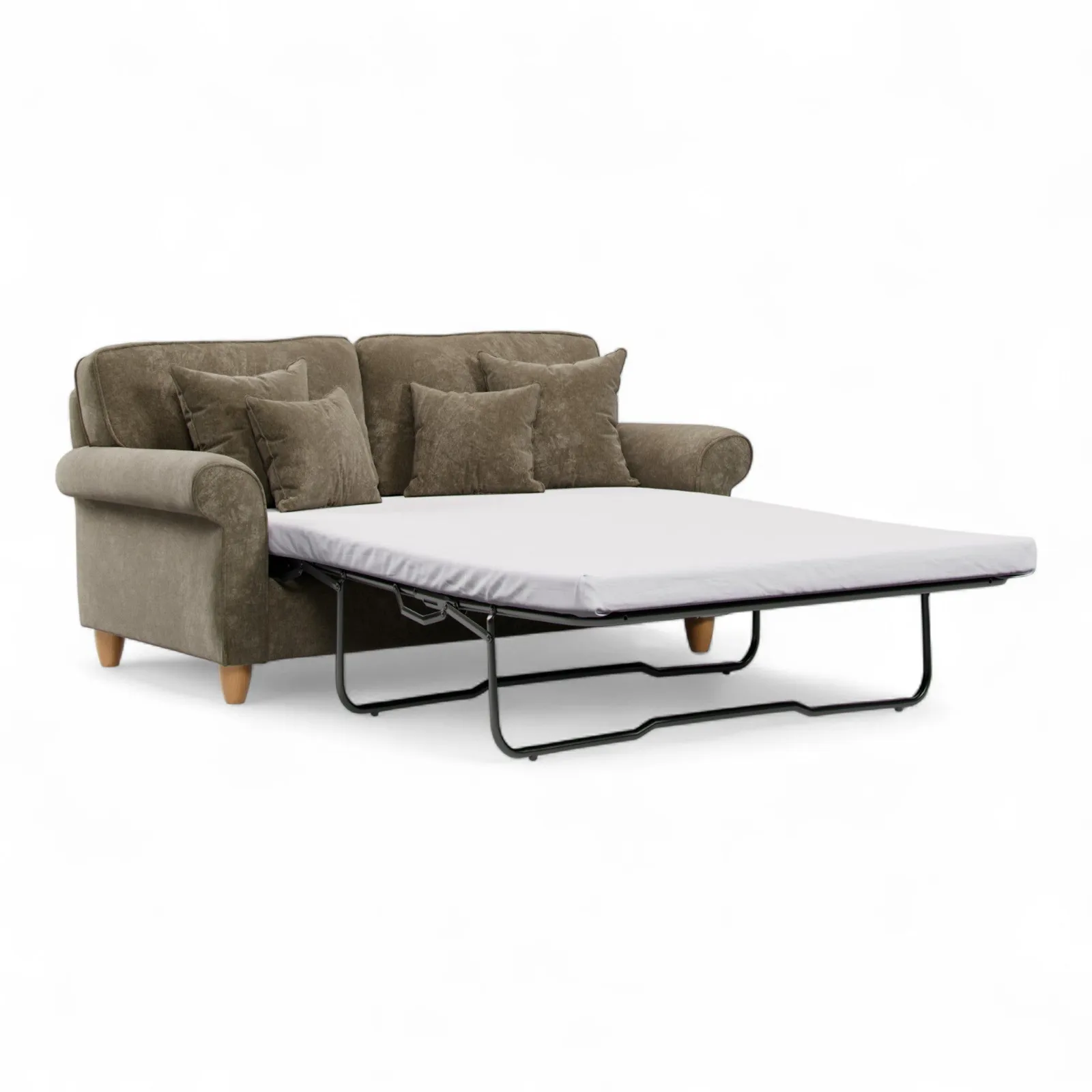 The Great Sofa Company Flora Sofa Bed Glory Winter Moss in Dark Green 2