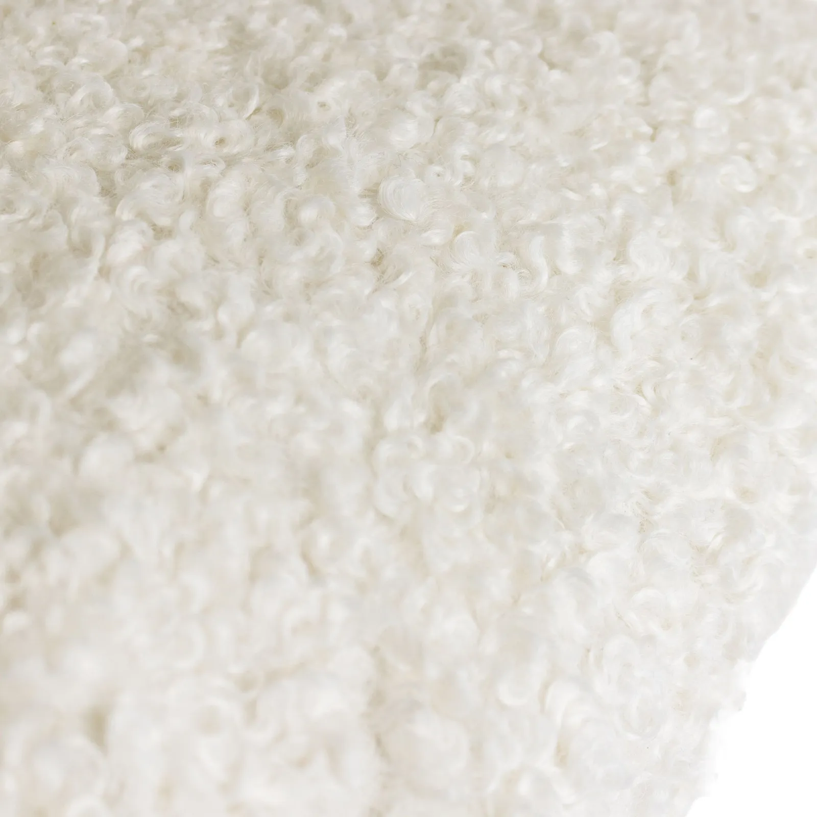 Yard Cabu Chunky Boucle Cushion Ecru, Cream 4