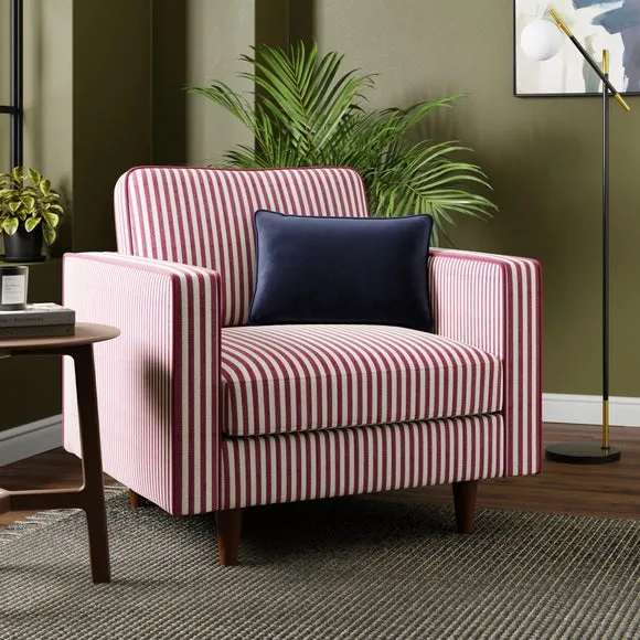 Zoe Linford Stripe Armchair 1