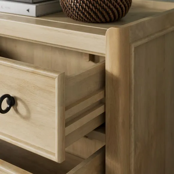 Portland 3 Drawer Chest, Mango Wood 4