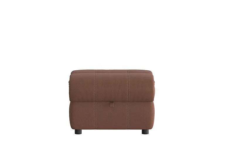 Link Fabric Footstool - Hazelnut