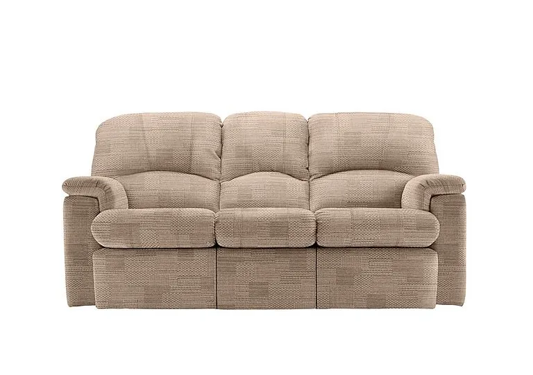 Chloe 3 Seater Fabric Sofa - Faro Sand