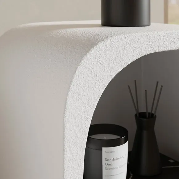 Drue Sculpted Bedside Table 2