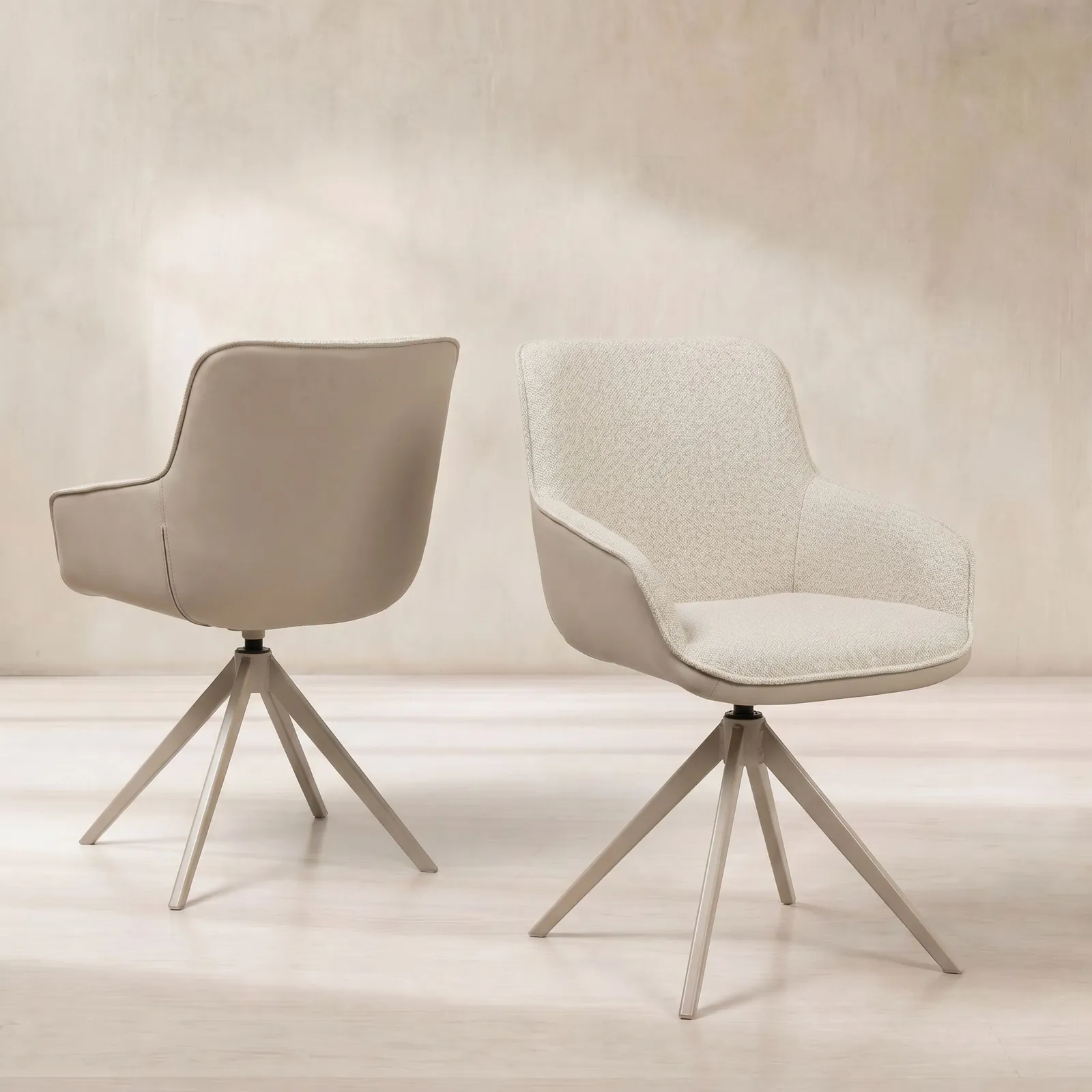 Rafe Dining Chair Beige, Neutral | Barker & Stonehouse