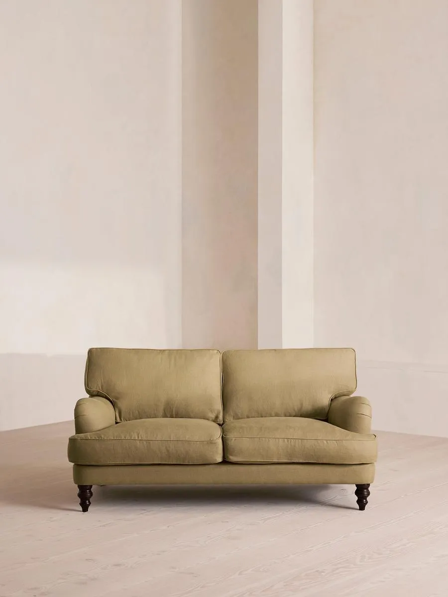 Arundel Two Seater, Sofa, Linen, Wheat