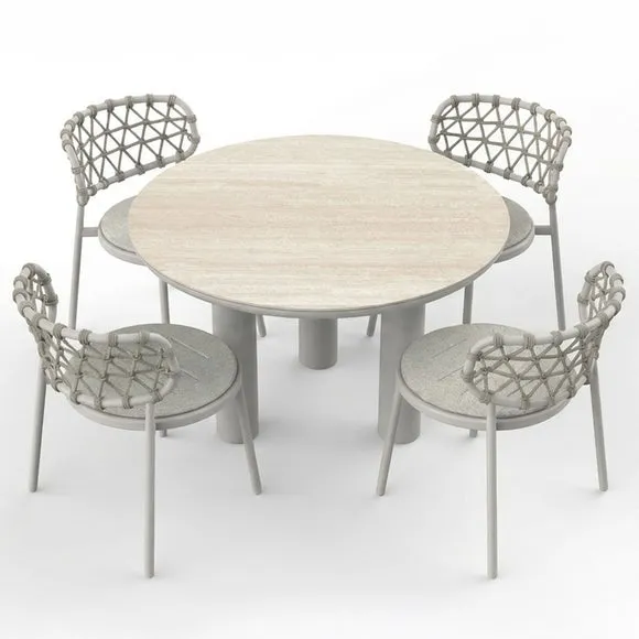 Koko 4 Seater Garden Dining Set 3