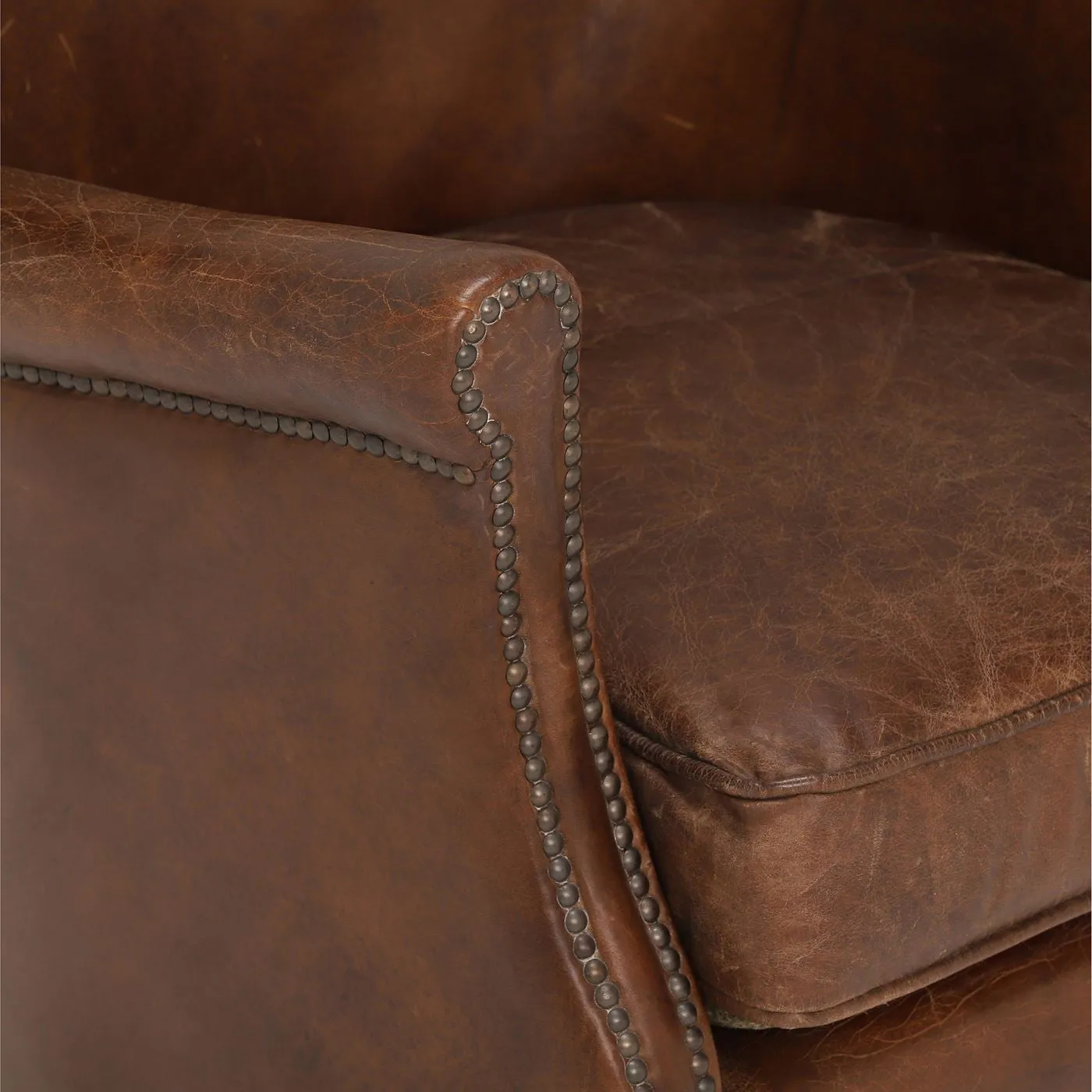 Cavendish Armchair, Brown Leather | Barker & Stonehouse 5