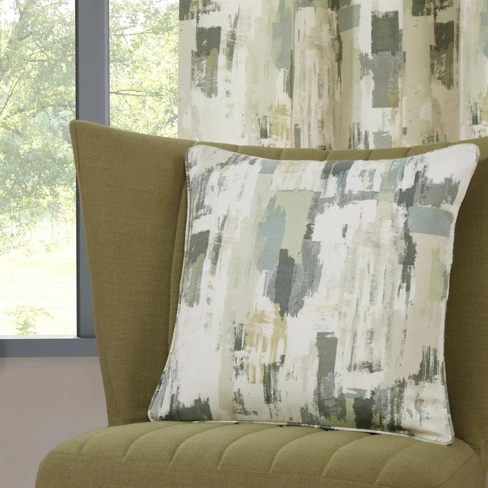Sundour Bamford Eyelet Curtains in Green 5