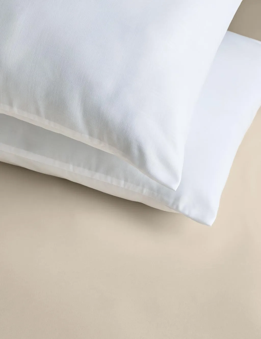 M&S 2 Pack Warm & Toasty Firm Pillows White