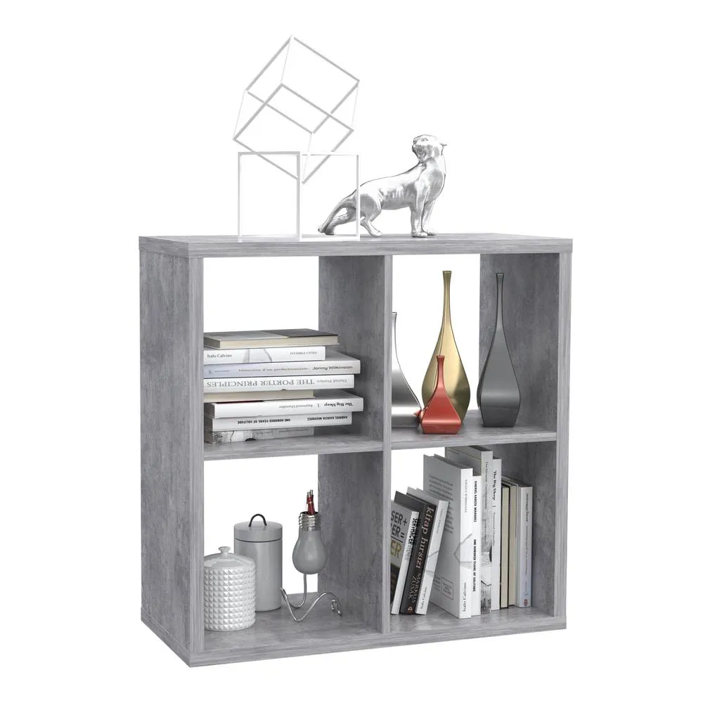Furniture To Go Mauro 2x2 Storage Unit in Grey 3
