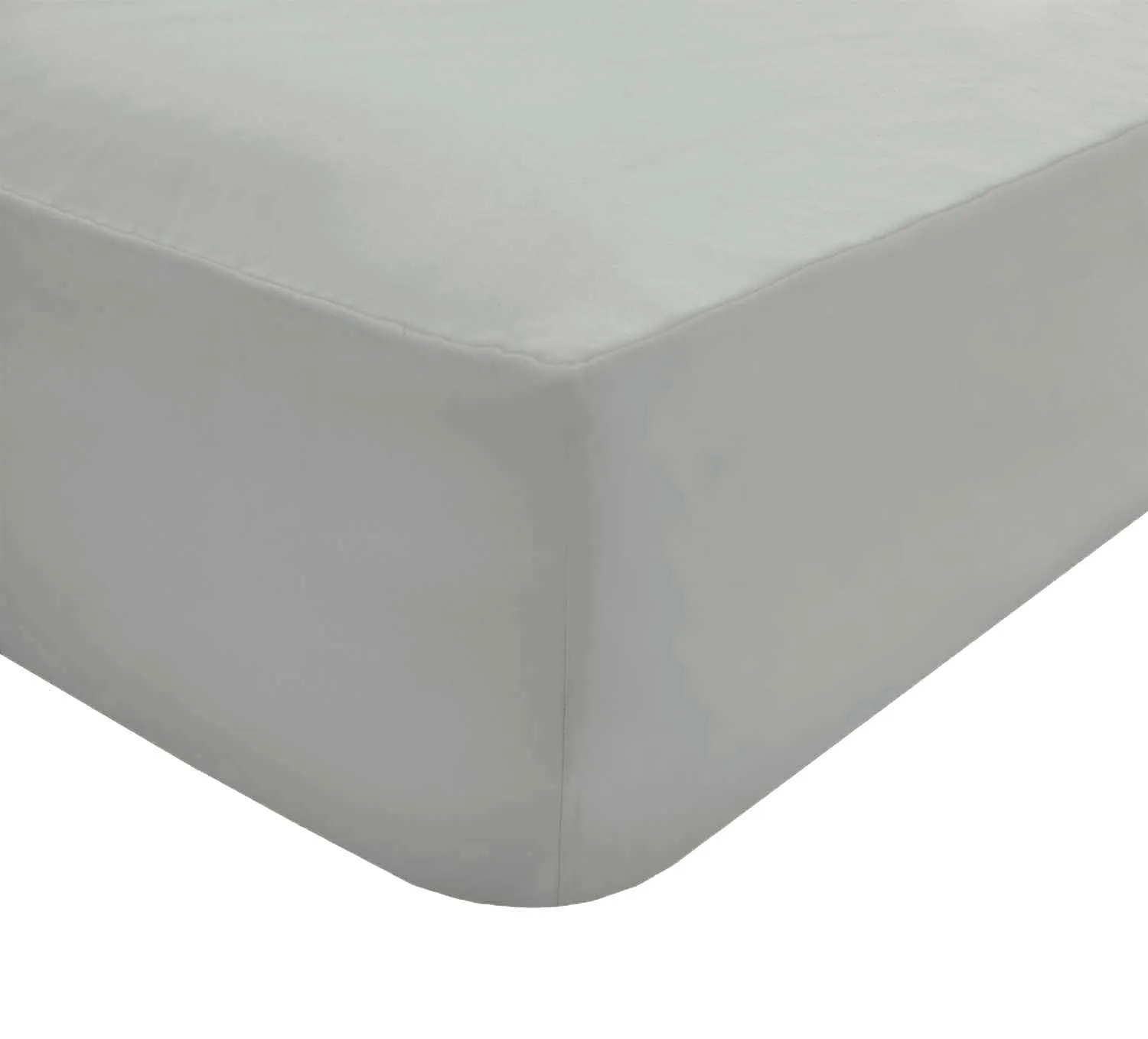 Smart Living Luxury Non-Iron Easy CarePolycotton 32cm Deep Fitted Bedsheet in Grey 2