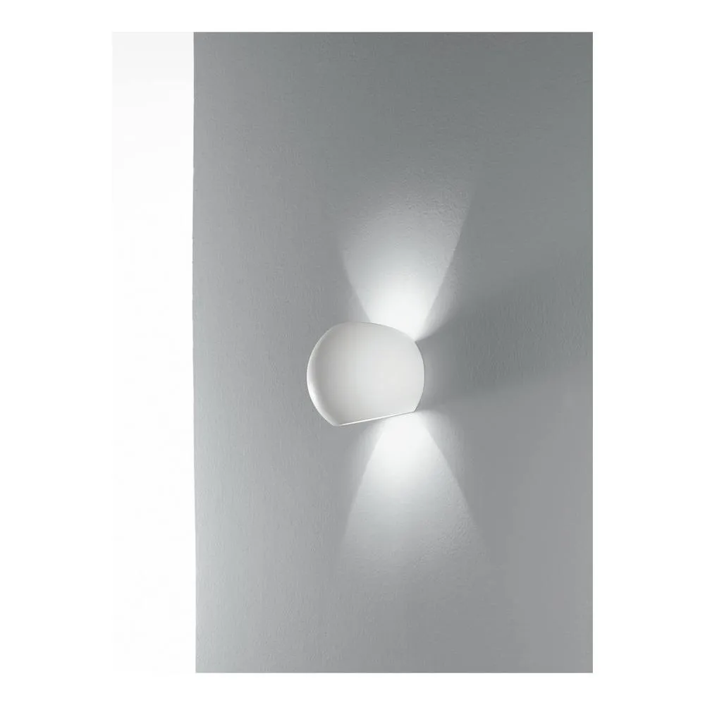 Netlighting MOSES Plaster Wall Light White 15.5x12.5x11.5cm 2
