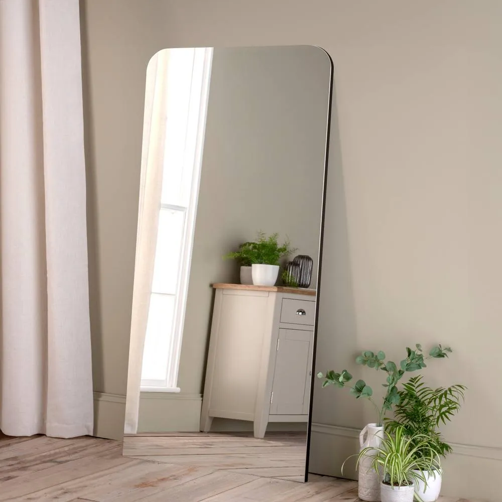 Yearn Mirrors Radius Extra Large Mirror in Black 2
