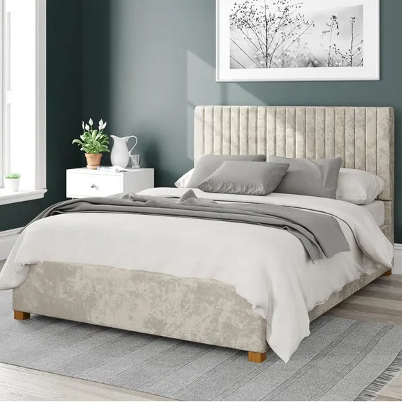 Grant Mirazzi Velvet Ottoman Bed Frame 1