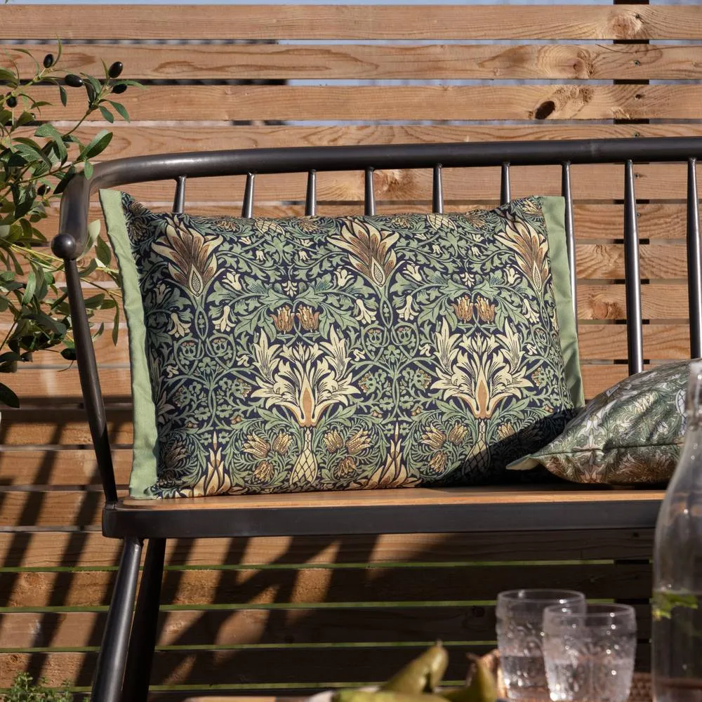 Morris & Co Snakeshead Printed Outdoor Cushion