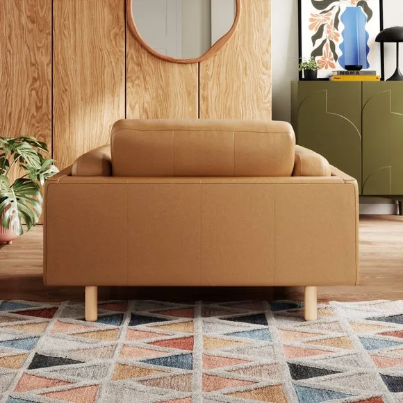 Newton Vintage Leather Snuggle Chair 3