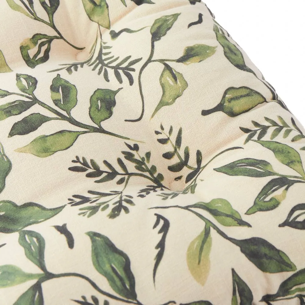 Wylder Herb Garden 2 Pack 100% Slub Cotton Seat Pads 3