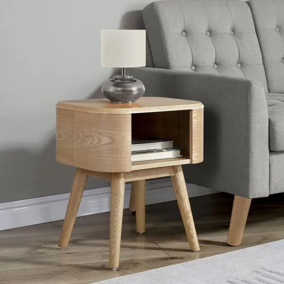 Return - Oslo Side Table, Oak