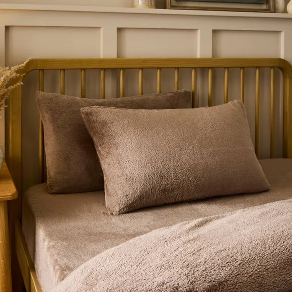 Teddy Bear Standard Pillowcase Pair