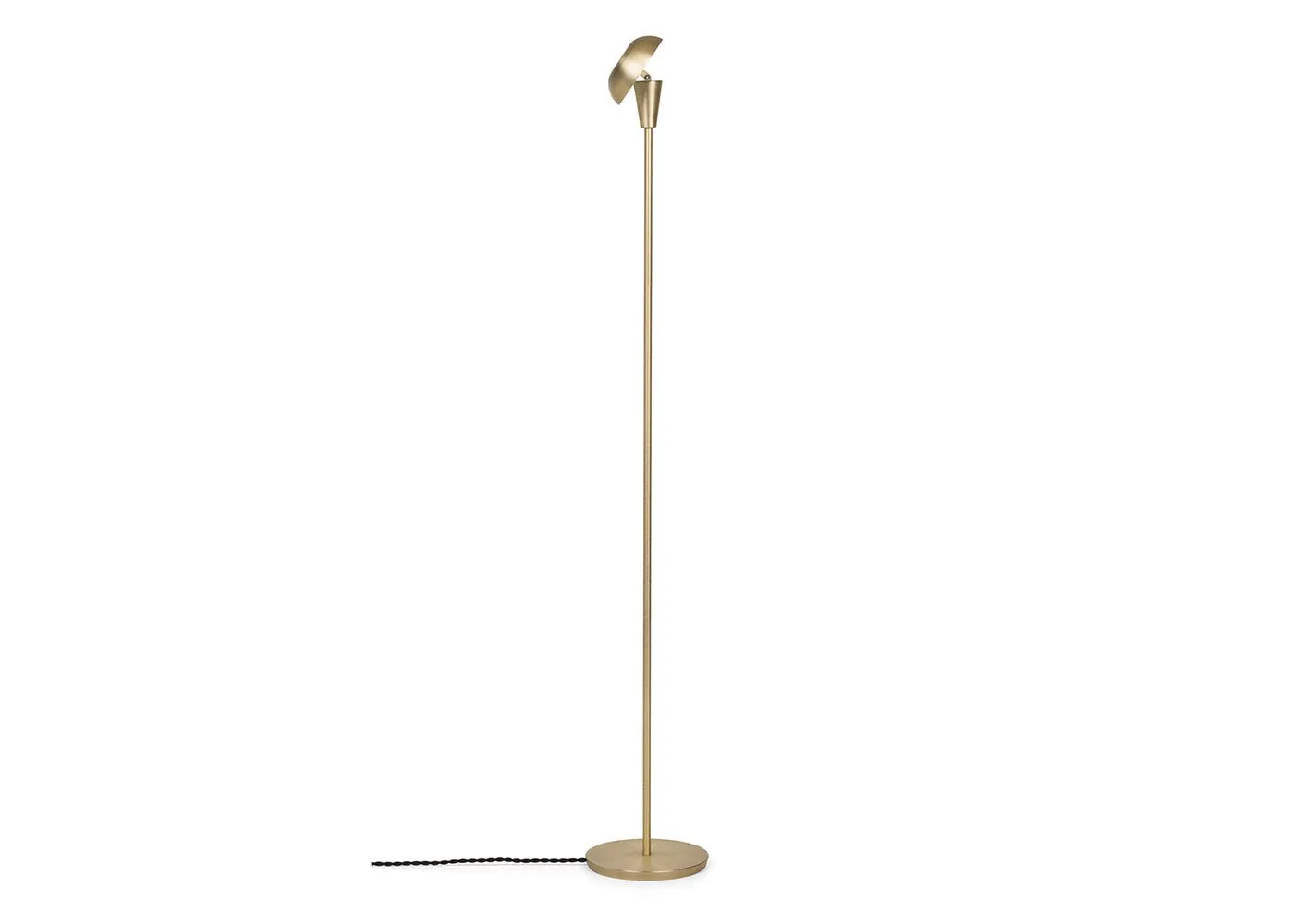 ferm LIVING Tiny Floor Lamp Brass
