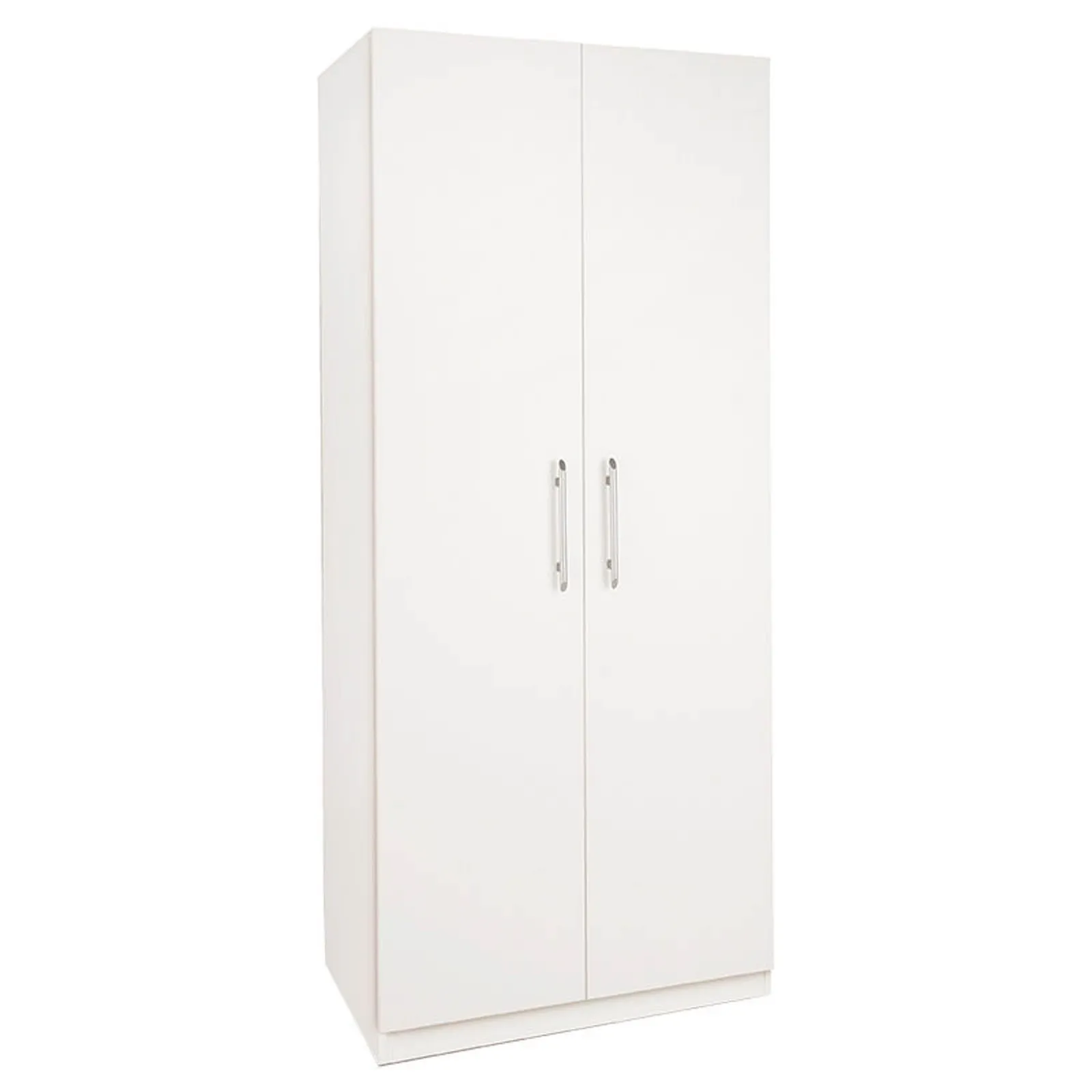 Acton Double Wardrobe, White