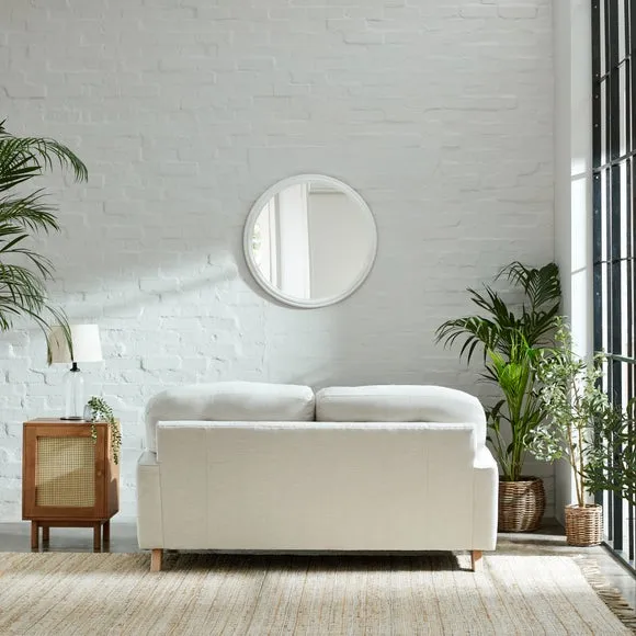 Martha Faux Linen 2 Seater Sofa 4