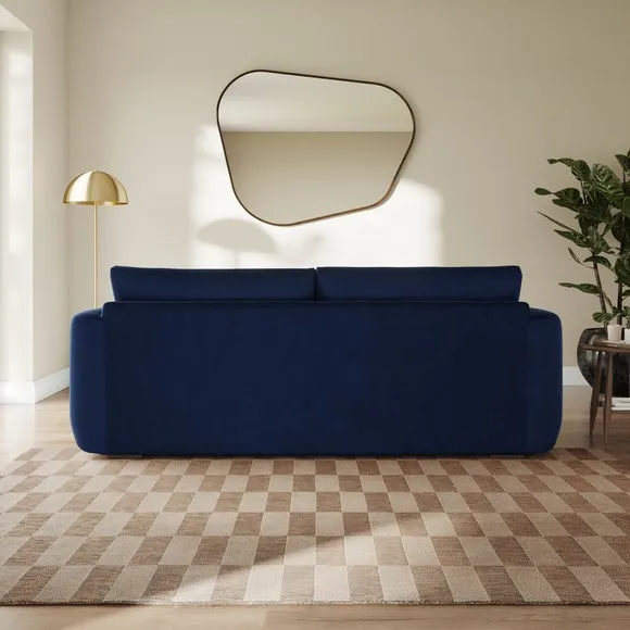 Luca Matte Soft Velvet 4 Seater Sofa 3