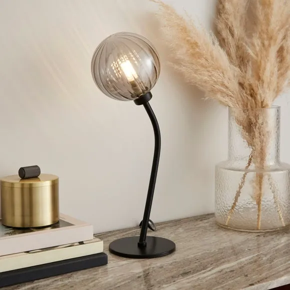 Luxe Ribbed LED Table Lamp