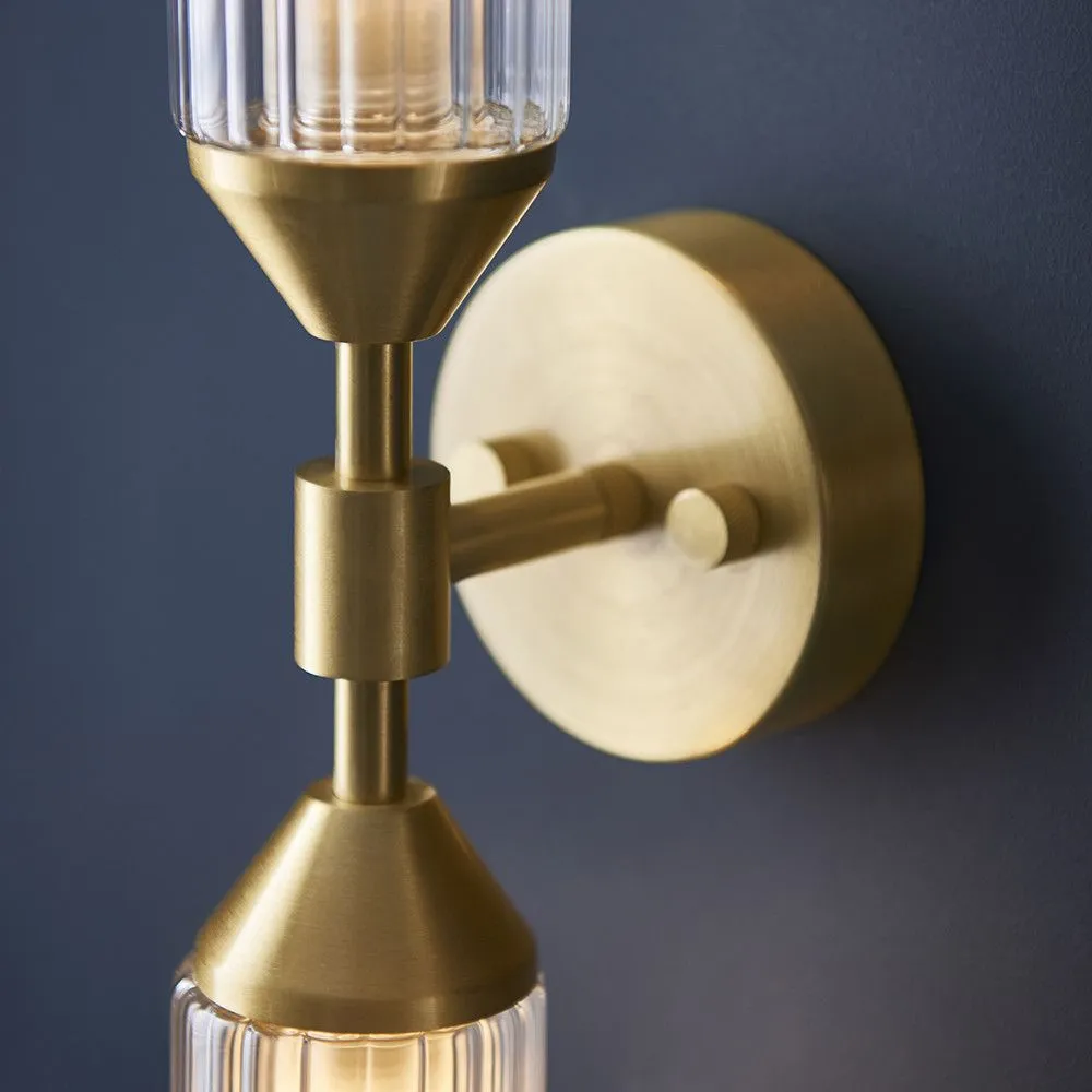 Netlighting 'TRIESTE' Stylish Dimmable Indoor 2 Light Mountable Décor Wall Lamp in Yellow 4