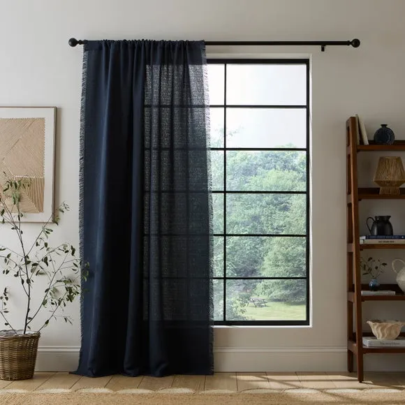 Bondi Raw Edge Slot Top Voile Panel 2