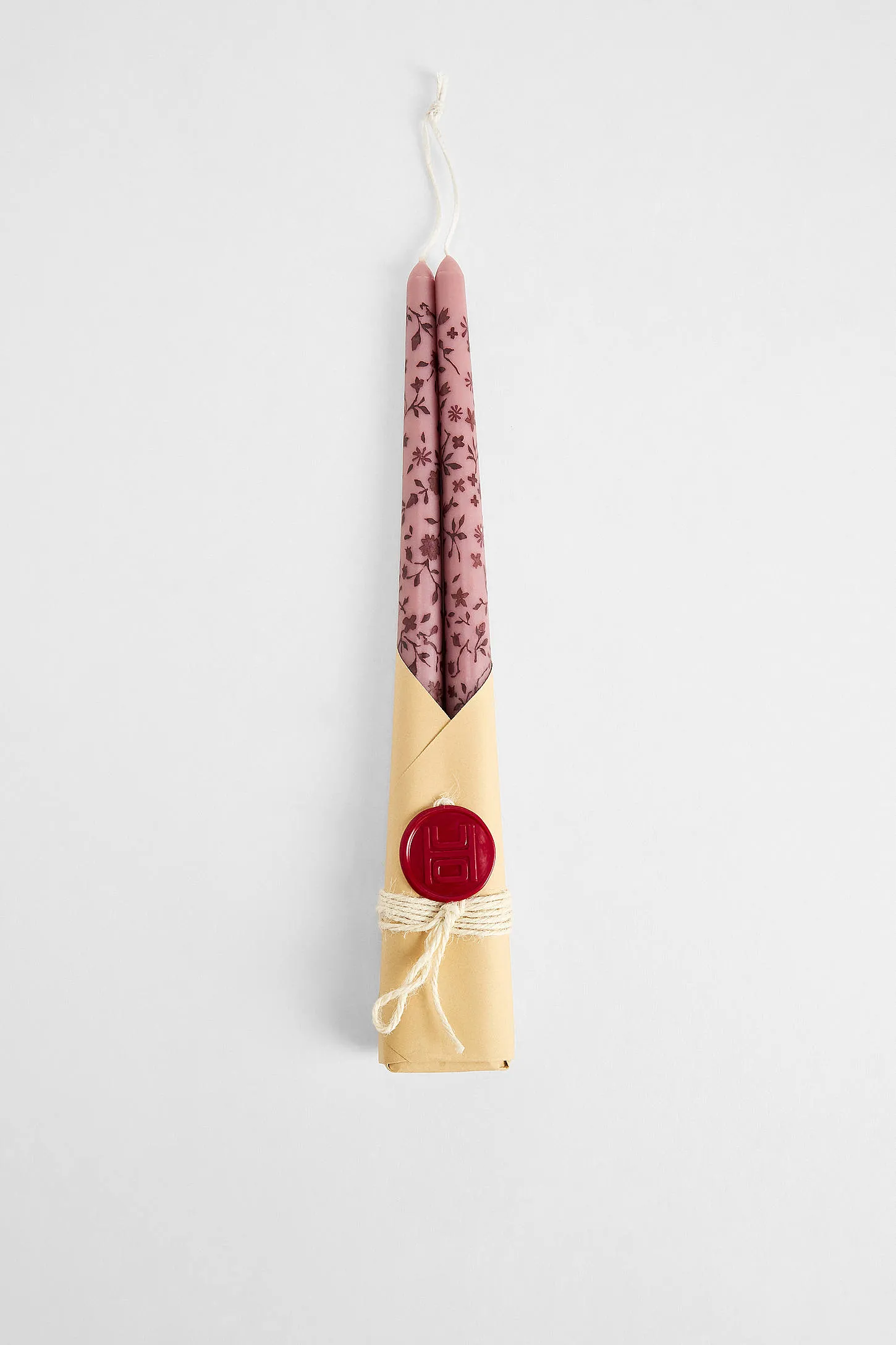 Clarissa Taper Candles 2-Pack - Purple ALL 2
